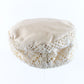 Vintage Atenti Off White Pill Box Womens Hat Fancy 7 3/8 59cm