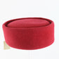 Vintage Sonni San Francisco Red Velour Womens Hat 7 56cm