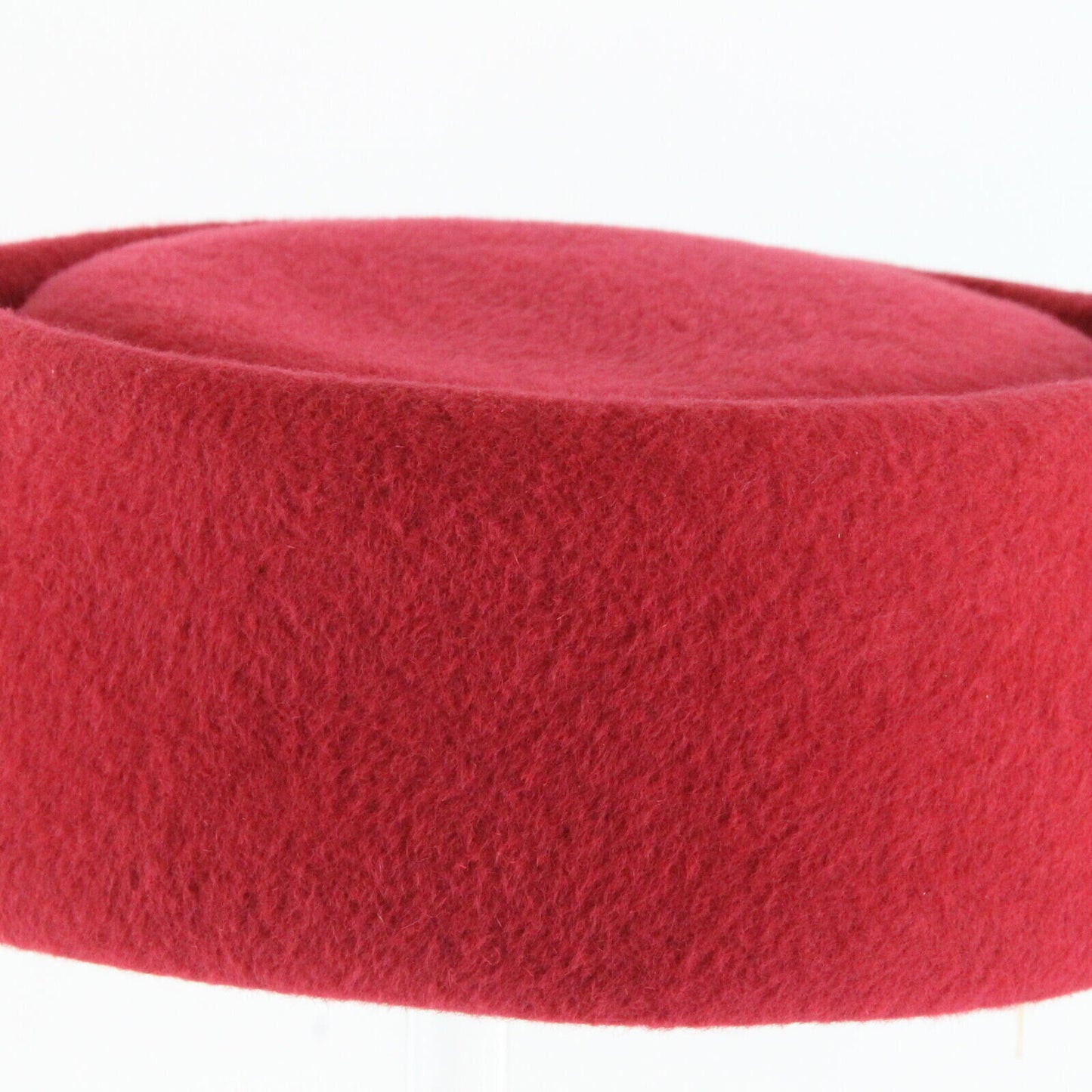 Vintage Sonni San Francisco Red Velour Womens Hat 7 56cm