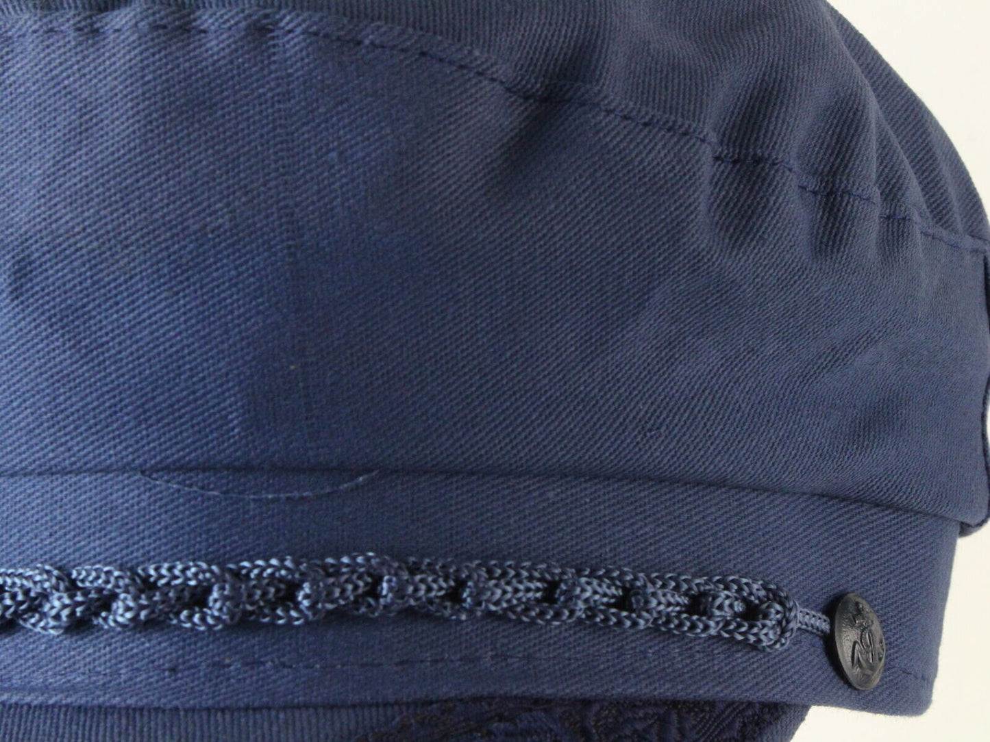 Greek Fisherman Hat Mens Blue Cotton Cap MULTIPLE SIZES