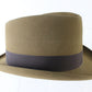 Golden Coach By Dobbs Mens Tanabark Brown Felt Homburg  MULTIPLE SIZES