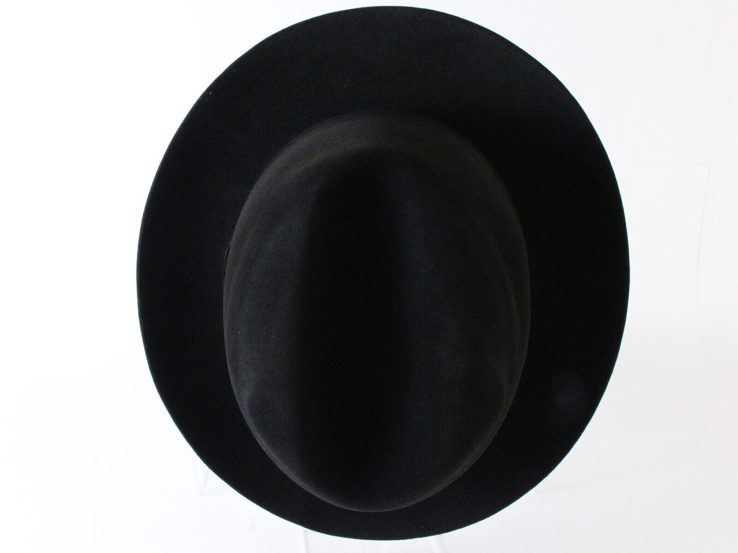 Stetson Key Club Imperial Mens Black Felt Fedora MULTIPLE SIZES