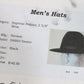 Stetson Key Club Imperial Mens Black Felt Fedora MULTIPLE SIZES