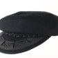 Aegean Mens Black Greek Fishermans Cap MULTIPLE SIZES