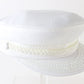 Greek Fishermans Mens White Cap MULTIPLE SIZES