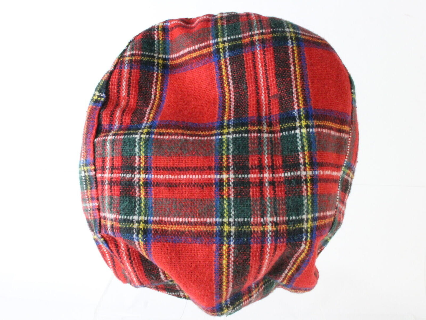 Vintage Bee Hats Mens Red Plaid Ivy Cap MULTIPLE SIZES