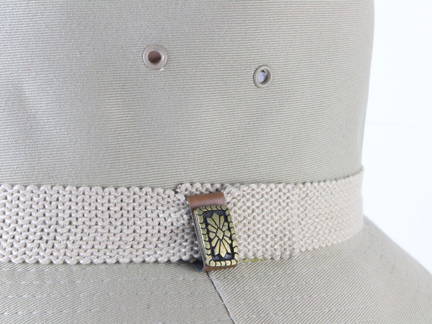 Bee Hats Mens Olive Tan Cloth Bucket Hat MULTIPLE SIZES