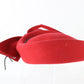Adolfo II Fancy Ladies Red Wool Felt Hat W/ Rhinestones MULTIPLE SIZES