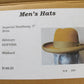 Biltmore Imperial Top Hatters Mens Mustard Felt Homburg W/ Feathers SIZES