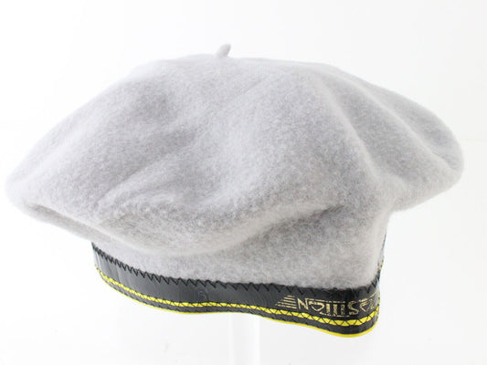 Basque Mens Gray Wool French Beret MULTIPLE SIZES