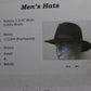 Bailey Towson Mens Wool Felt Fedora Brown W/ Cloth Band MULTIPLE SIZES