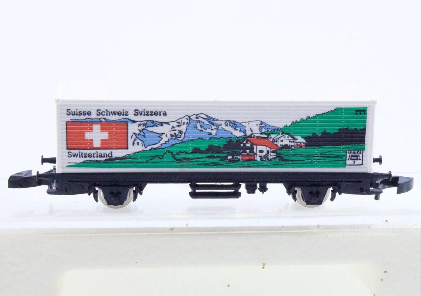 Switzerland Suisse Schweiz Svizzera Box Car Marklin Mini Club Z 2510A