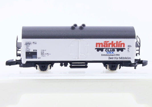 Marklin Club USA Established 1985 806 2 176 Box Car Marklin Mini Club Z