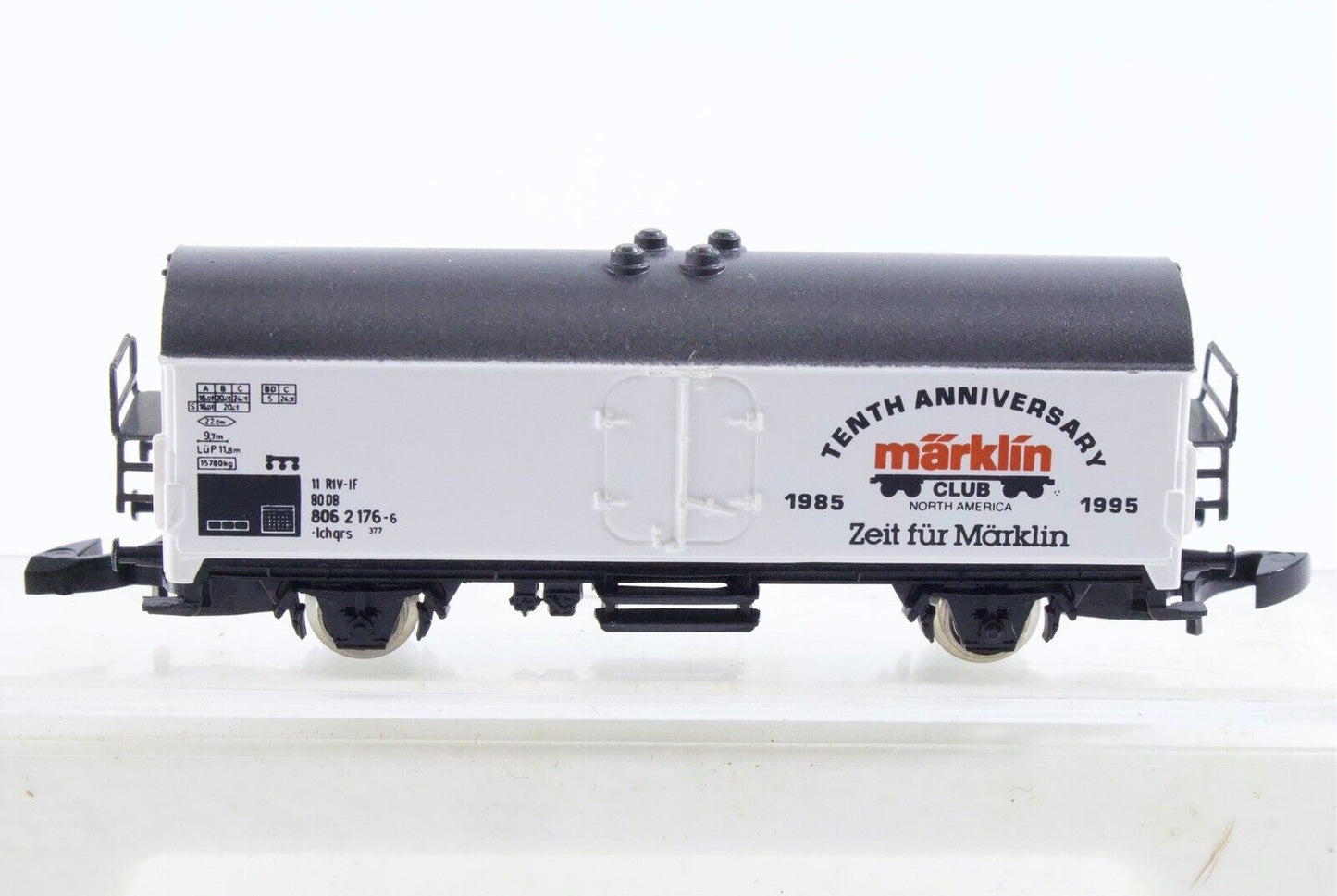 Marklin Club Tenth Anniversary 1985-1995 Box Car Marklin Mini Club Z 2509A