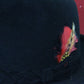 Biltmore Golden Pheasant Velour Mens Black Felt Homburg + Feather 6 3/4 54cm