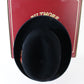 Biltmore Imperial Made in Canada Mens Black Felt Homburg W/ Feathers 6 5/8 53cm