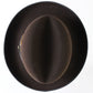 Biltmore CANADA Duma Heritage Chocolate Brown Felt Homburg W/ Feather 6 7/8 55cm