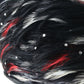 George Zamaul Couture Boutique Black Felt Hat W/ Feathers And Rhinestones 7 56cm