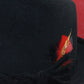 Biltmore Golden Pheasant Velour Mens Black Felt Homburg W/ Feathers 6 7/8 55cm