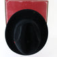 Biltmore Golden Pheasant Velour Mens Black Felt Homburg W/ Feathers 6 7/8 55cm