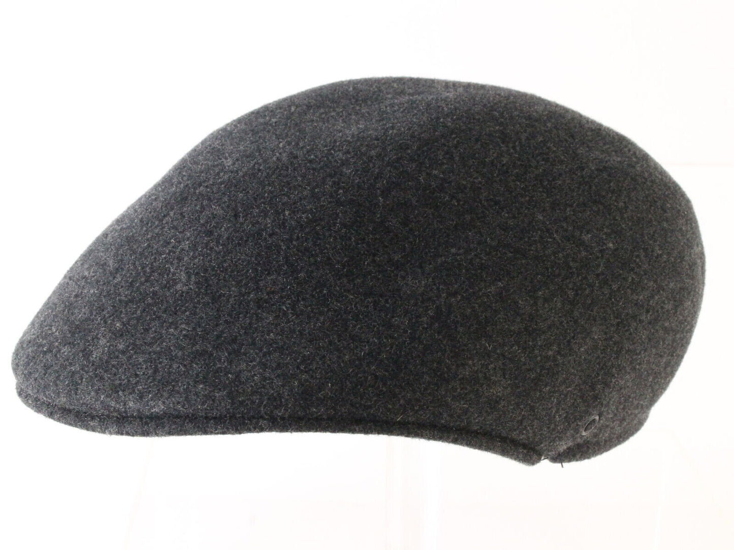 Borsalino Mens Italian Charcoal Gray Wool Felt Ivy Cap MULTIPLE SIZES