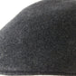 Borsalino Mens Italian Charcoal Gray Wool Felt Ivy Cap MULTIPLE SIZES