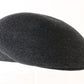 Borsalino Mens Italian Charcoal Gray Wool Felt Ivy Cap MULTIPLE SIZES