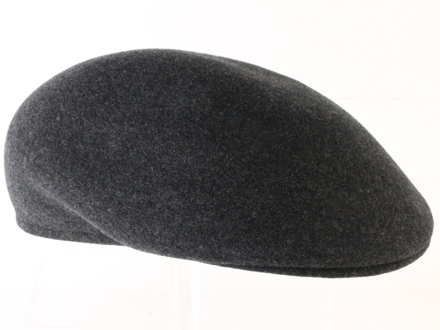 Borsalino Mens Italian Charcoal Gray Wool Felt Ivy Cap MULTIPLE SIZES