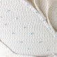 George Zamaul New York Ladies Off Designer White Hat W/ Rhinestones 7 56cm