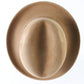 Golden Pheasant Top Hatters Mens Pecan Tan Homburg W/ Feather 6 3/4 54cm