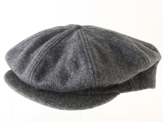 Biltmore Mens Gray Felt Ivy Cap Newsboy Hat MULTIPLE SIZES