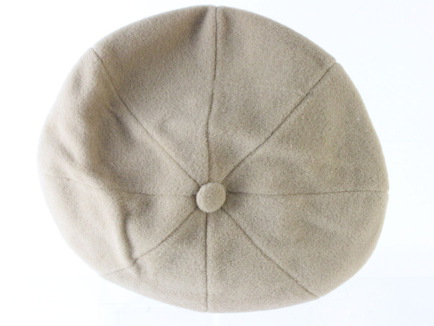 Ivy Cap Mens Camel Tan Felt Cap 7 1/8 57cm