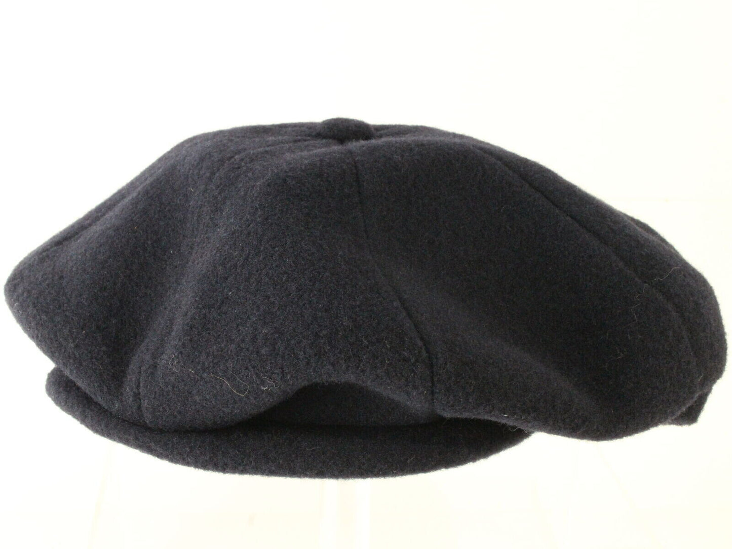 Ivy Cap Mens Navy Newsboy Style Blue Felt Cap 7 56cm