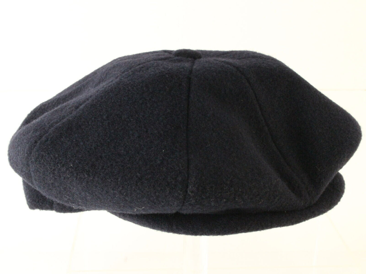 Ivy Cap Mens Navy Newsboy Style Blue Felt Cap 7 56cm