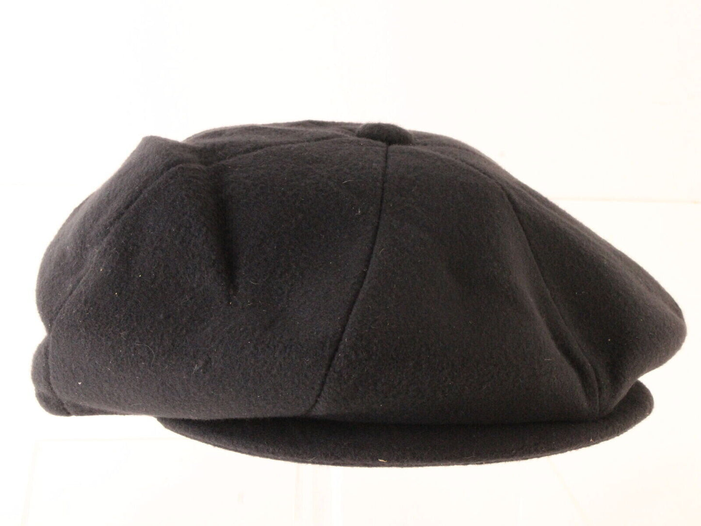 Ivy Cap Mens Black Felt Cap W/ Griffin Interior MULTIPLE SIZES