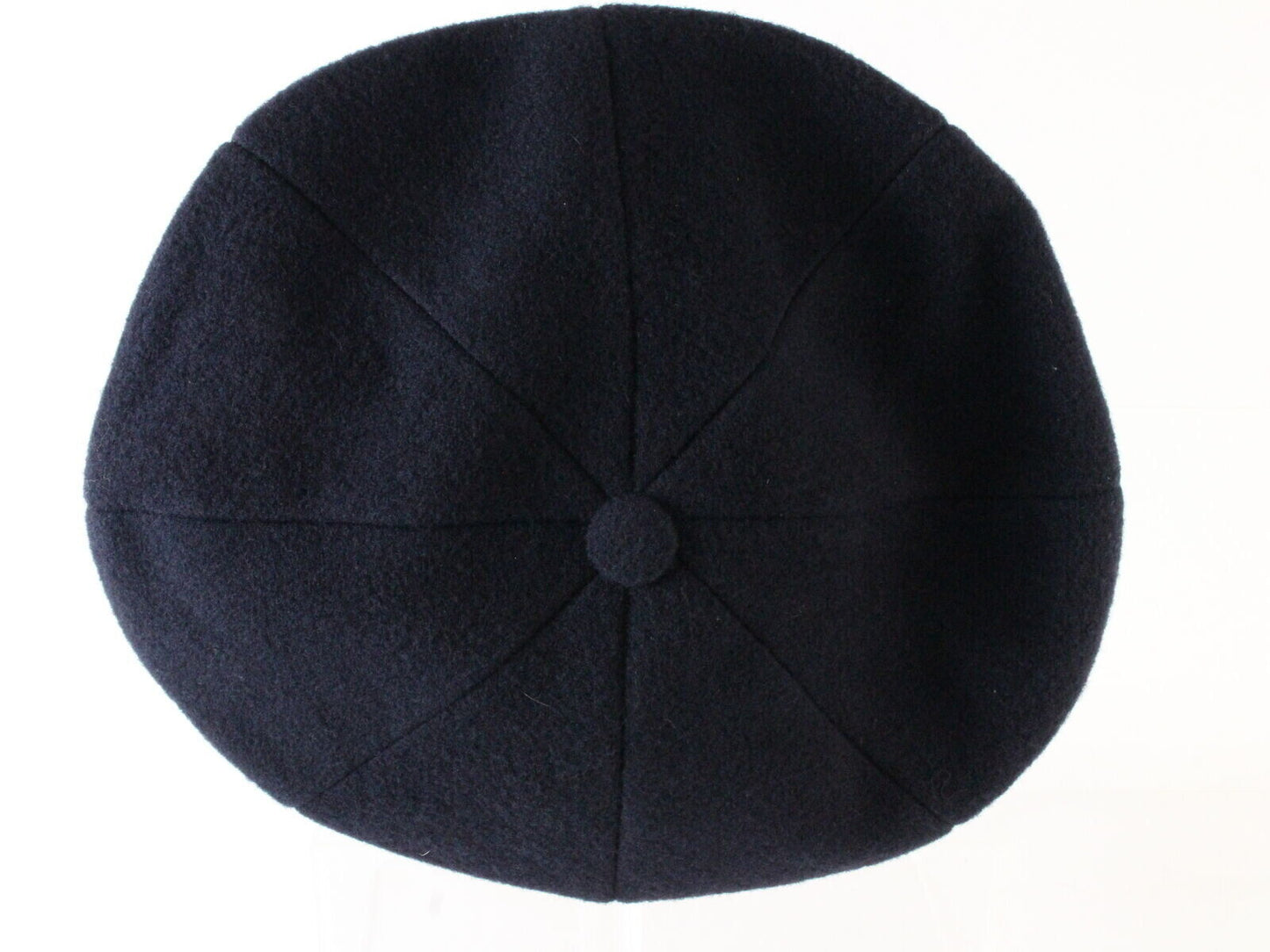 Ivy Cap Mens Navy Newsboy Style Blue Felt Cap 7 56cm