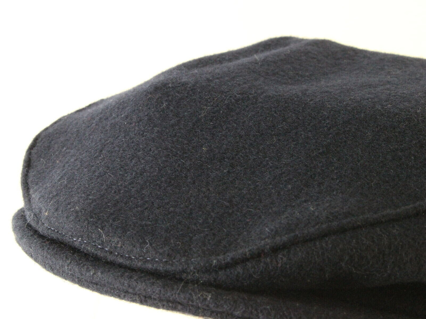 Bee Hats Mens Navy Blue Felt Ivy Cap M