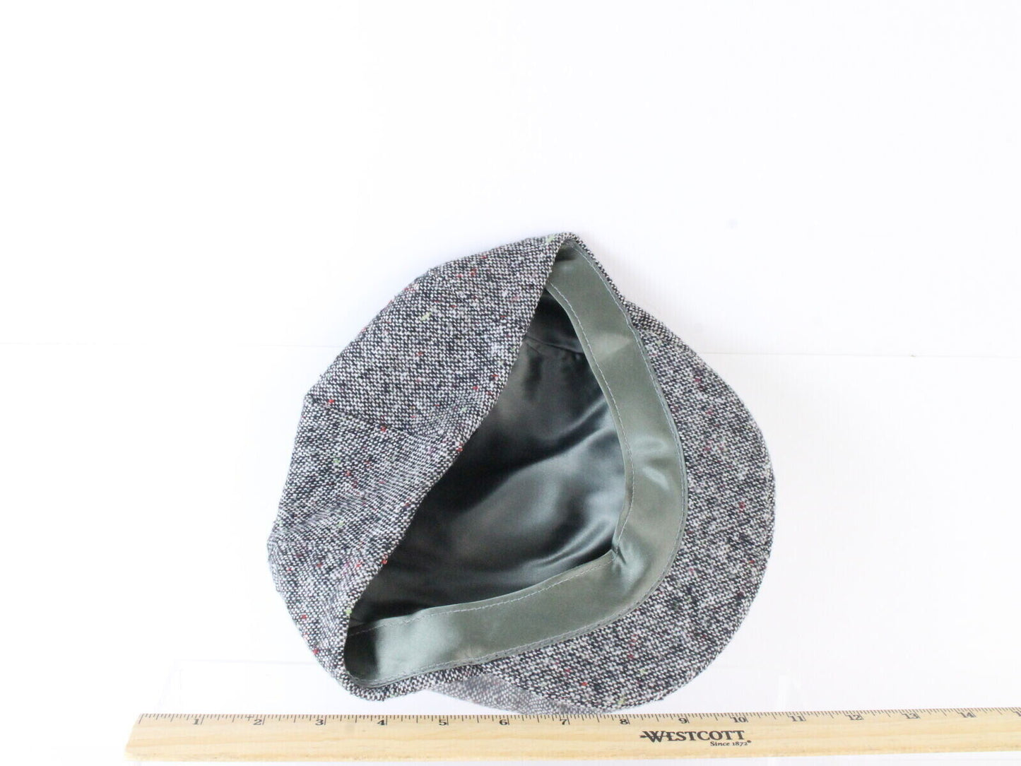 Bee Hats Gray Tweed Ivy Cap L