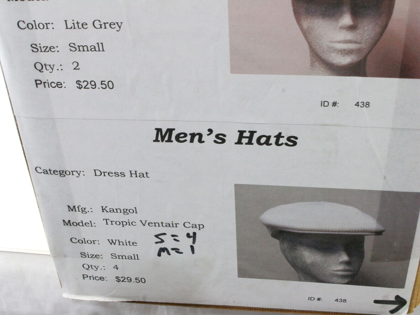 Kangol Mens White Newsboy Ivy Cap MULTIPLE SIZES