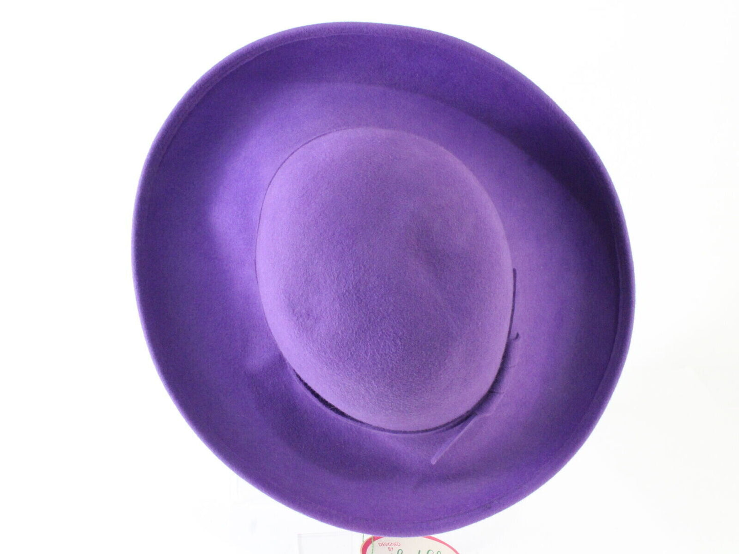 Frank Olive New York Ladies Boutique Purple Felt Hat 7 56cm