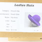 Frank Olive New York Ladies Boutique Purple Felt Hat 7 56cm