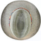 Biltmore Mens Moss Green Straw Western Hat W/ Fall Leaves Band L/XL