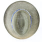 Biltmore Mens Moss Green Straw Cowboy Hat W/ Blue And White Band S/M