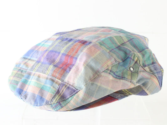 Stetson Mens Blue And Pink Plaid Sport Cap MULTIPLE SIZES