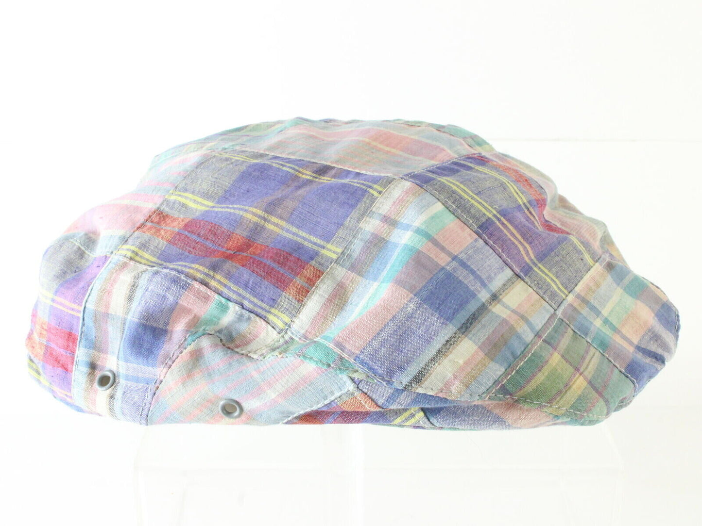 Stetson Mens Blue And Pink Plaid Sport Cap MULTIPLE SIZES