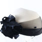 Joe Bill Miller Ladies White And Black Wool Felt Hat W/ Flowers 7 1/8 57cm