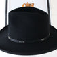 Vintage Stetson Mens Black Beaver Fur Felt Cowboy Hat 4x 7 56cm