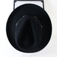 Vintage Stetson Mens Black Beaver Fur Felt Cowboy Hat 4x 7 56cm