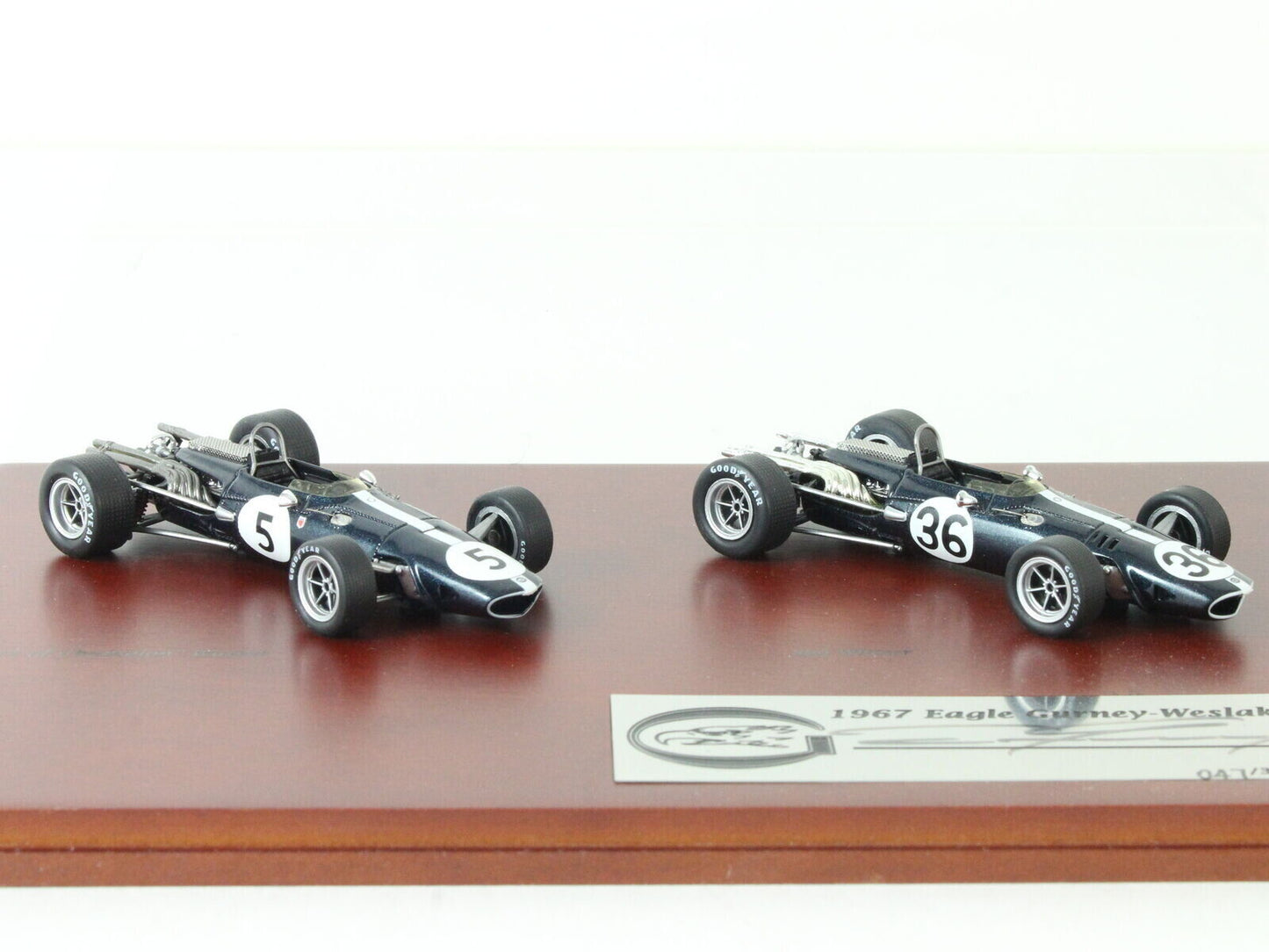 Truescale Miniatures 1/43 1967 Eagle Gurney Weslake V12 Signature Series Set