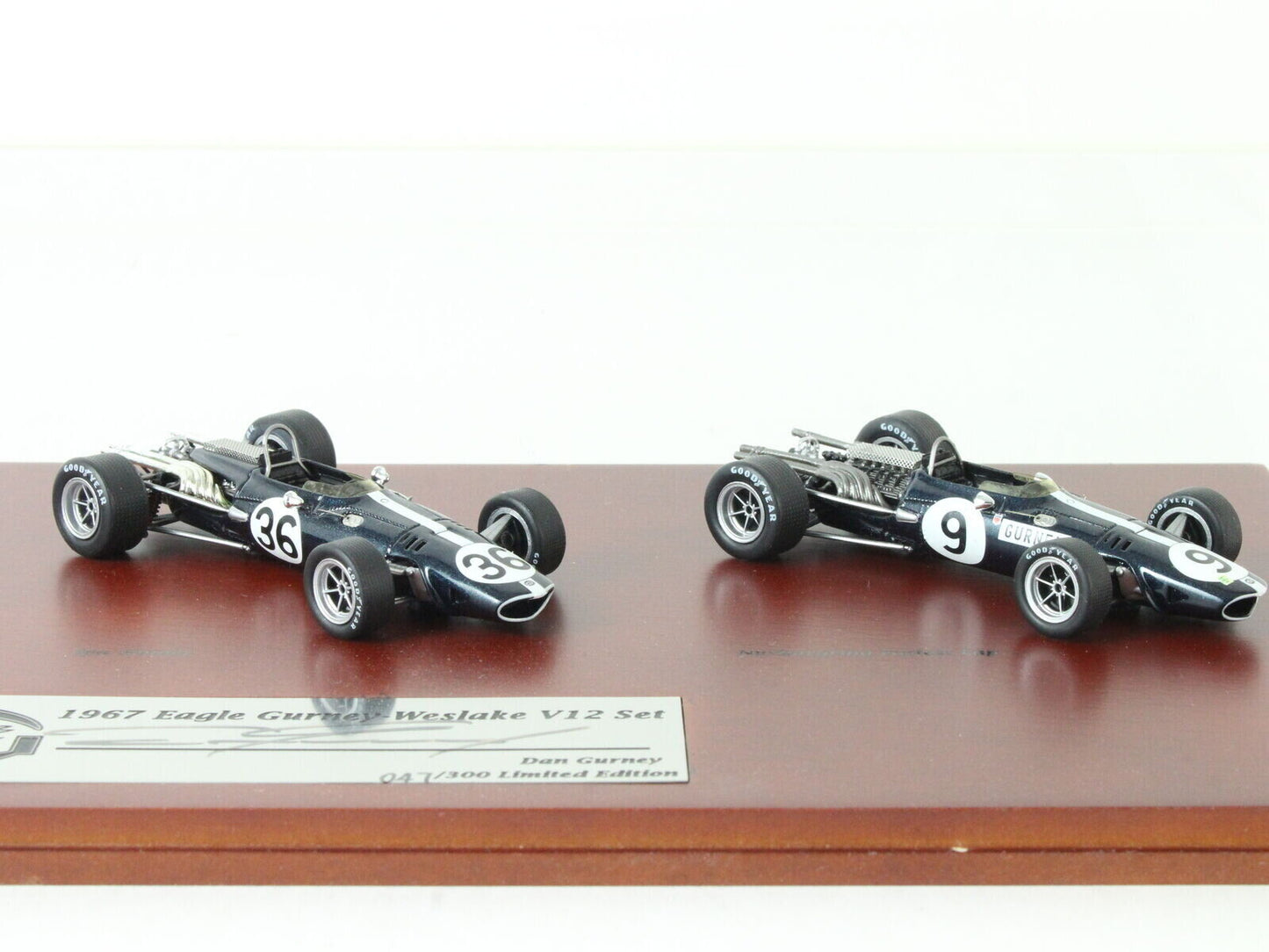 Truescale Miniatures 1/43 1967 Eagle Gurney Weslake V12 Signature Series Set